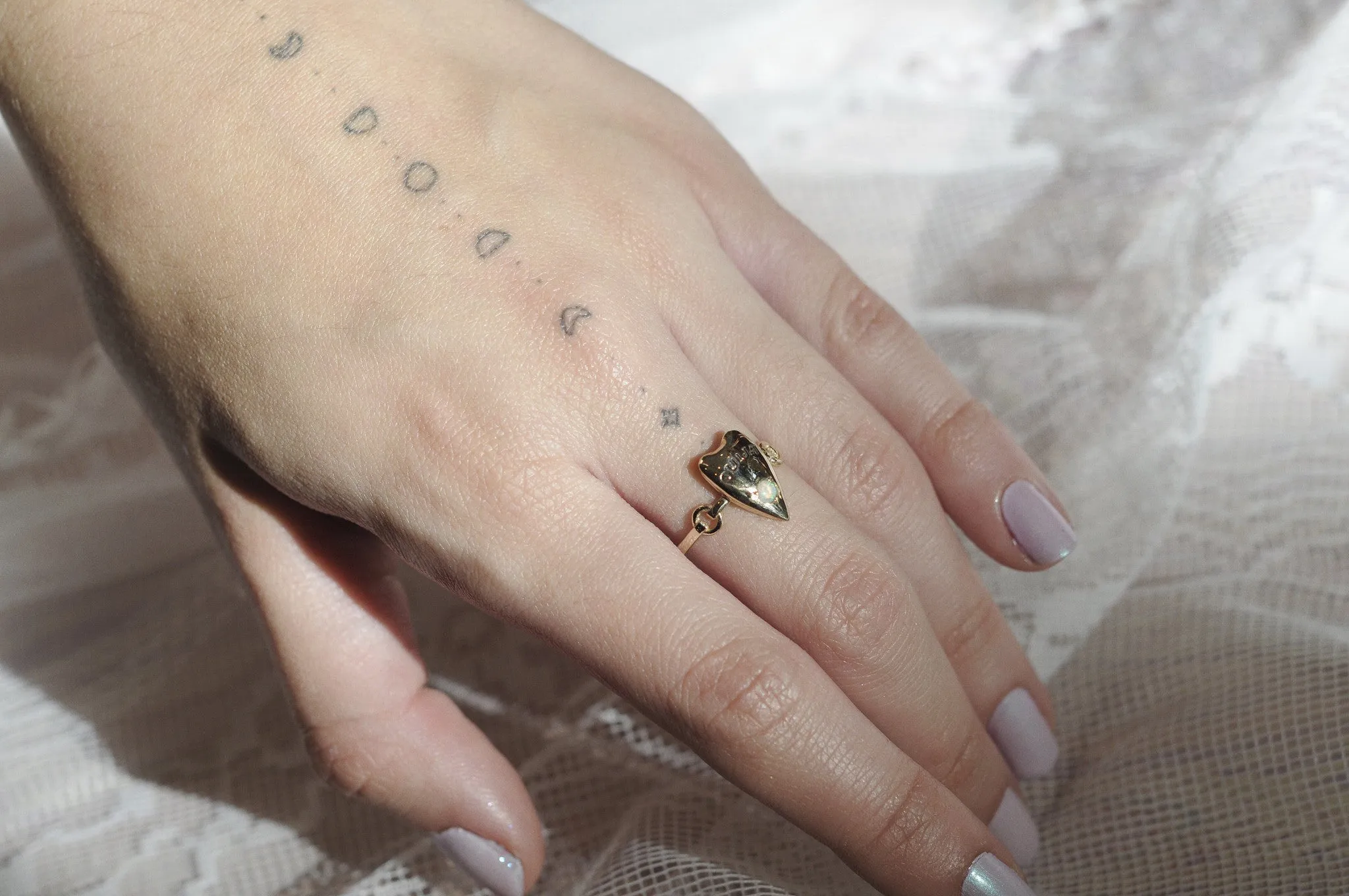 Ouija Planchette Ring