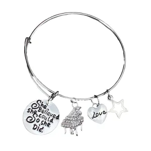 Piano Bracelet - She Believed She Could