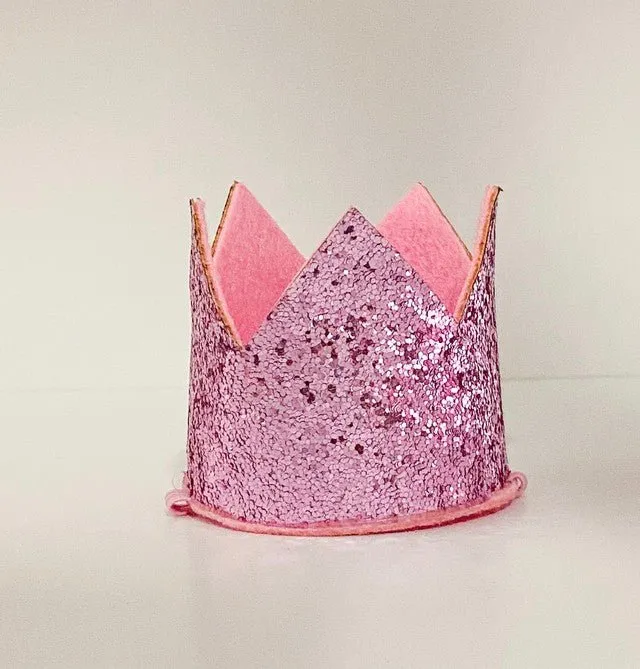 Pink Crown Party Hat