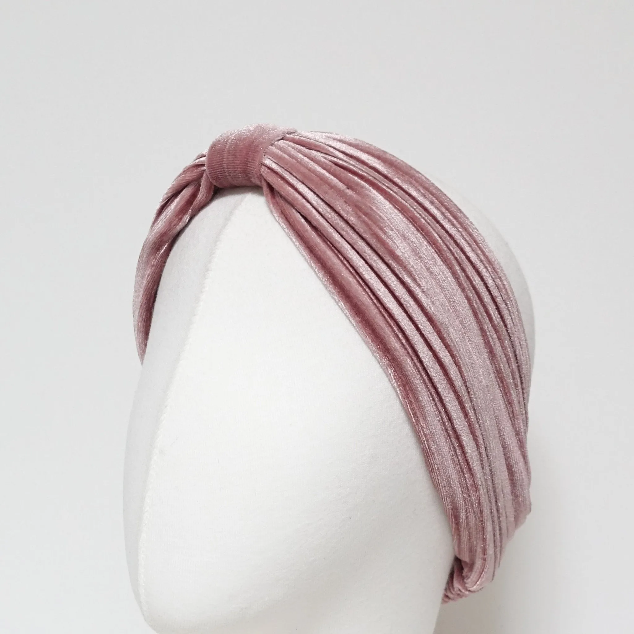 Pleated Velvet Hair Turban Fashion Headband Women Hair Accessories