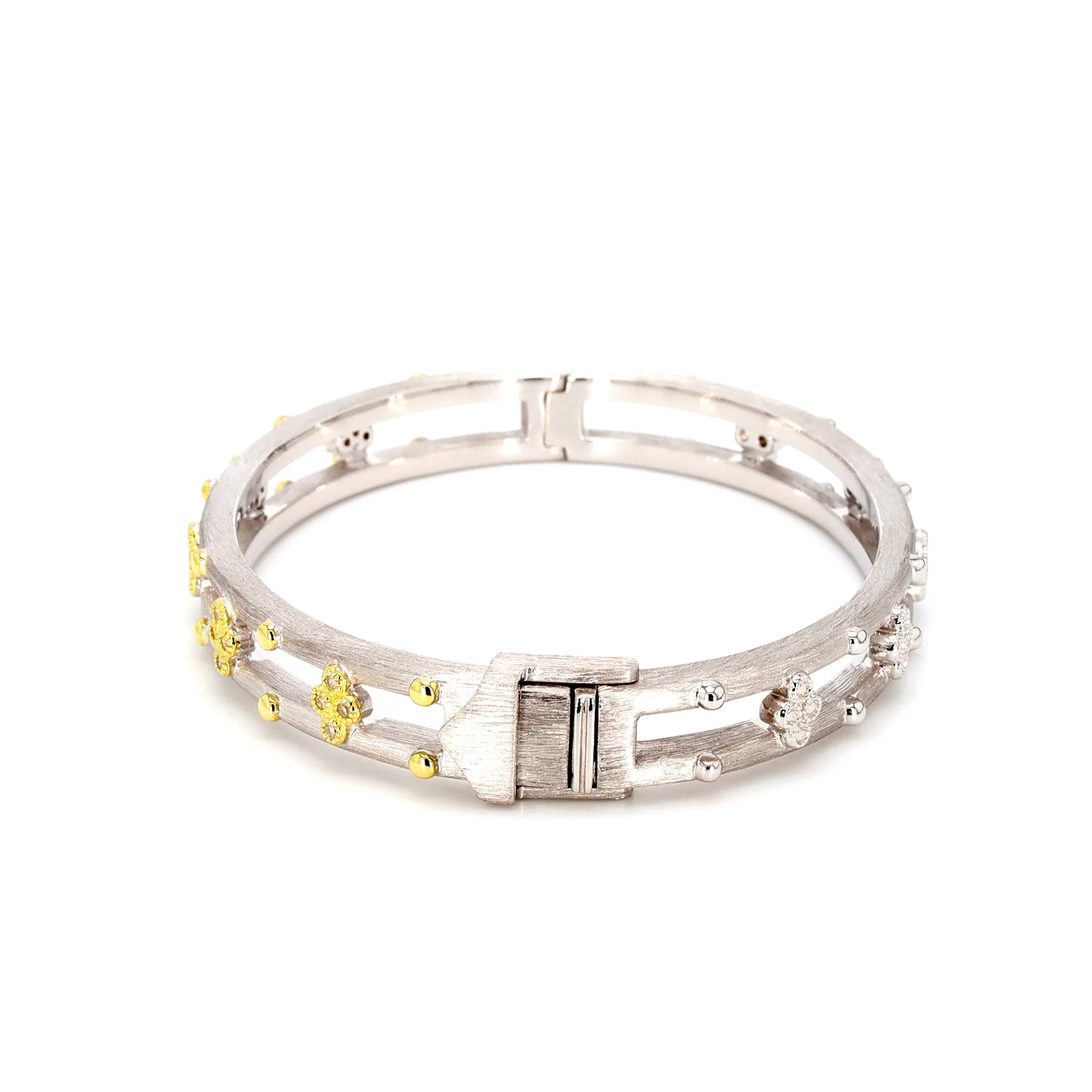 "Jude Frances" Diamond Bangle Bracelet