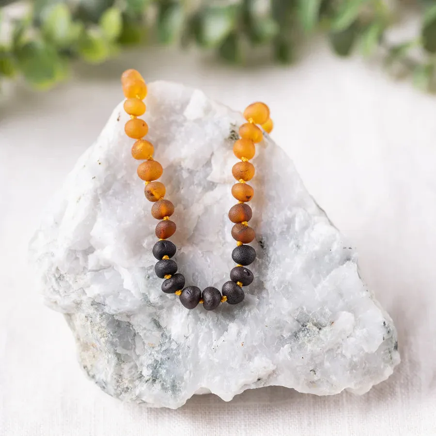 Raw Rainbow Baltic Authentic Certified Amber Necklace