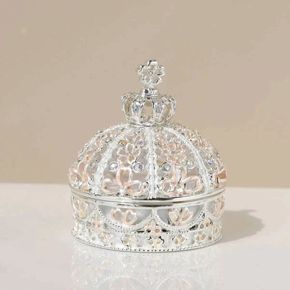 Royal Treasure Crown Ring Box