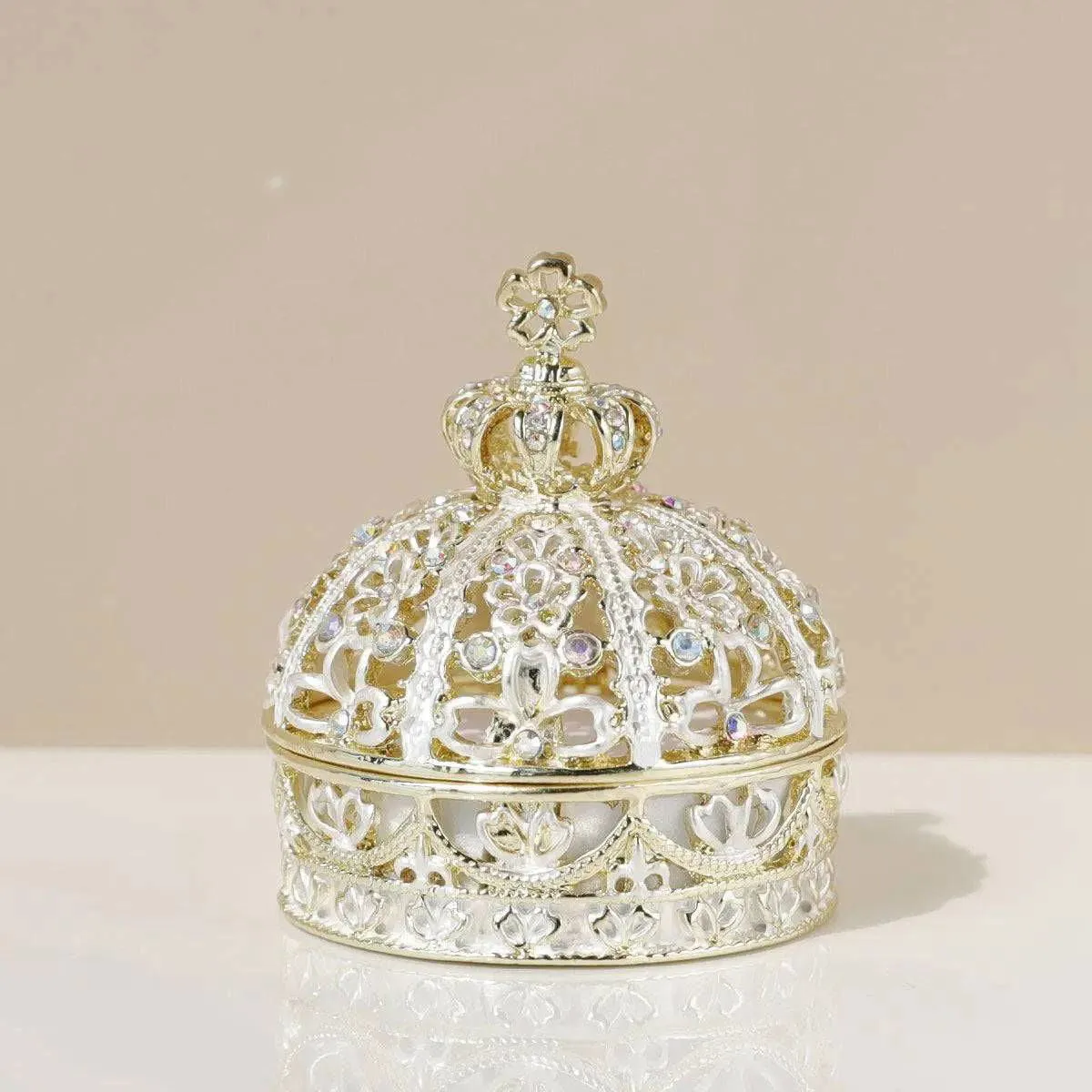 Royal Treasure Crown Ring Box