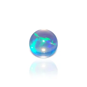 Ruby Pearl Co - Blue Opal - 5mm - Single