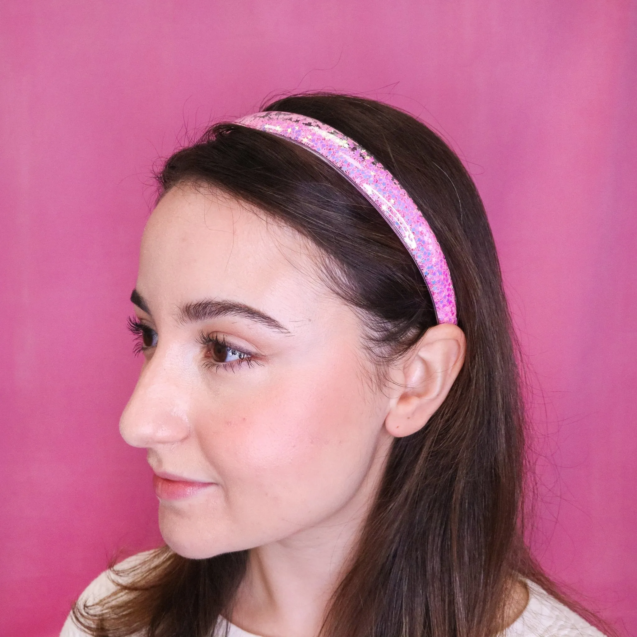 Shaker Glitter Headband