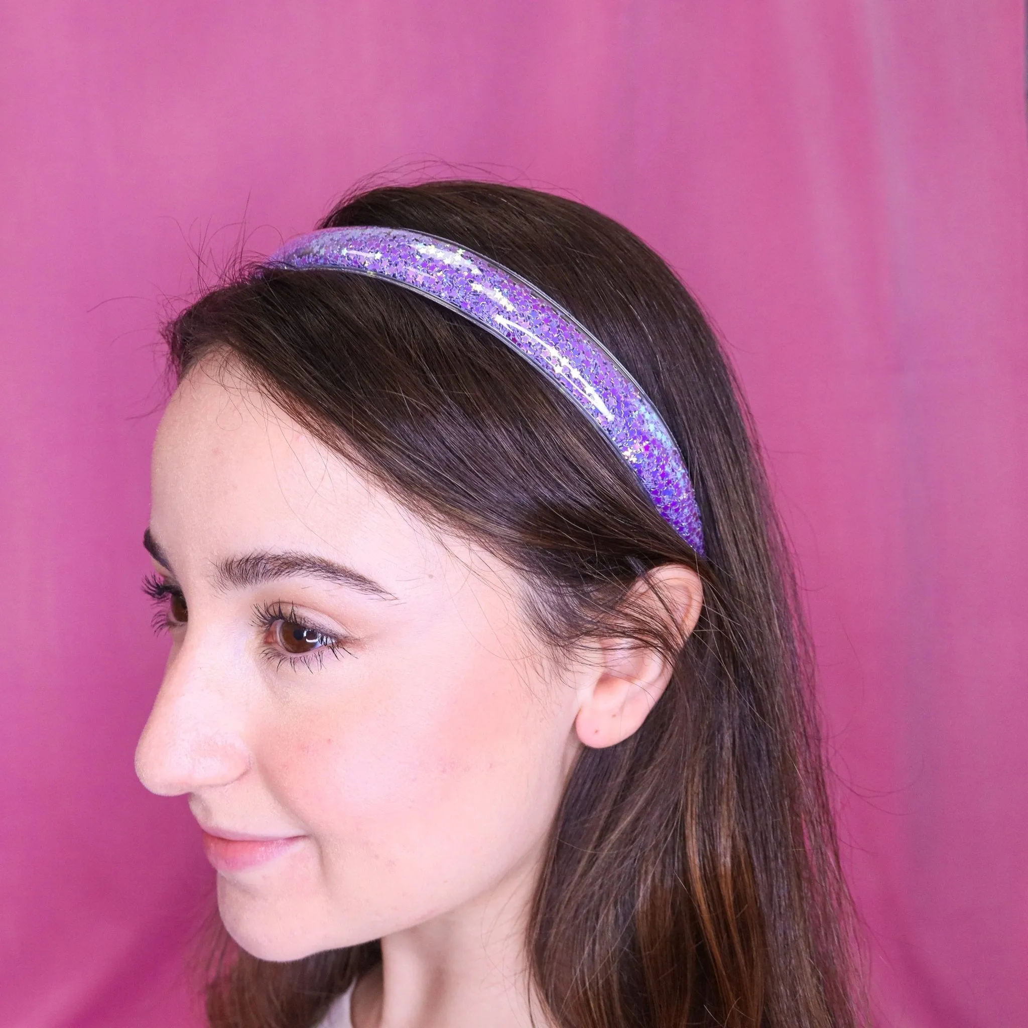 Shaker Glitter Headband