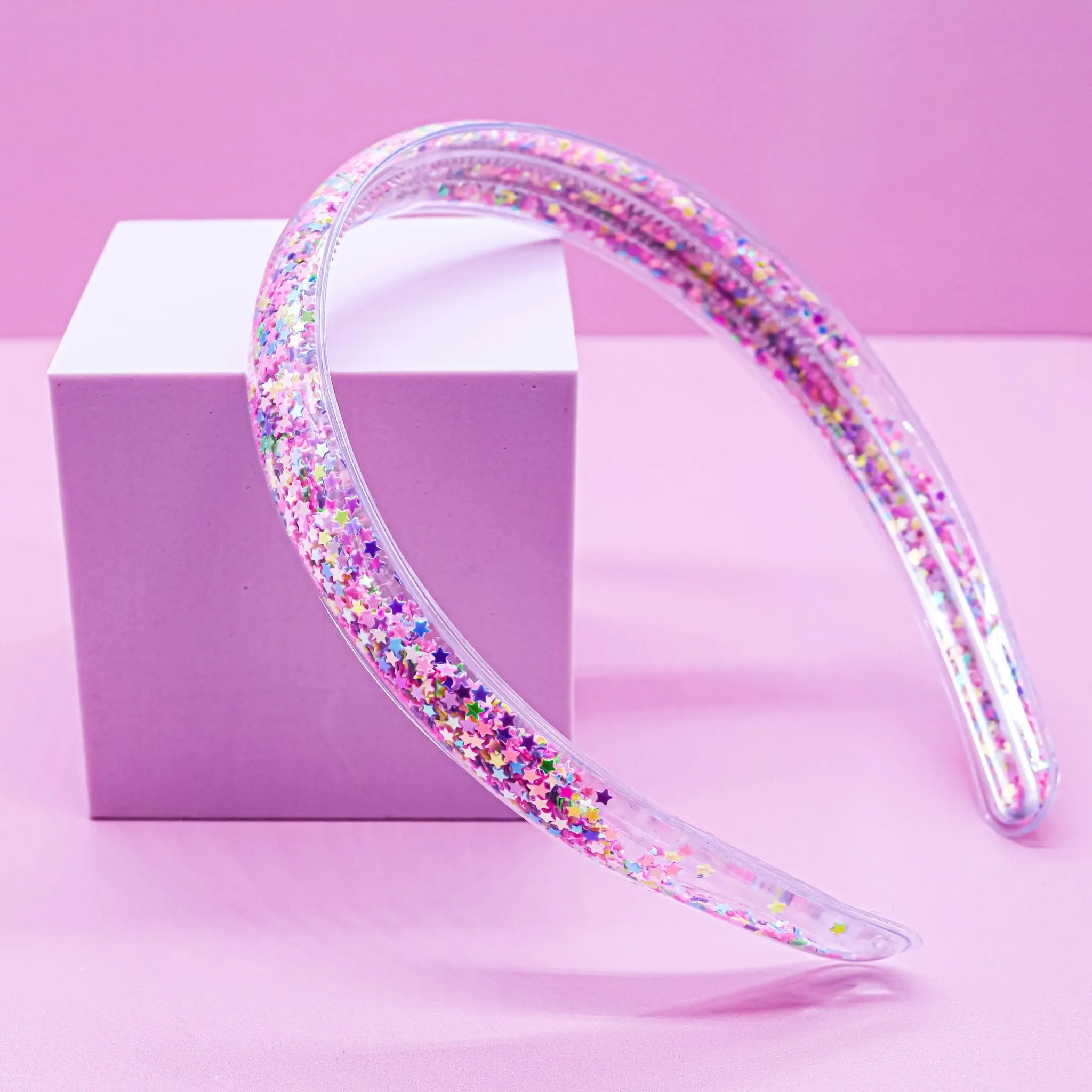 Shaker Glitter Headband