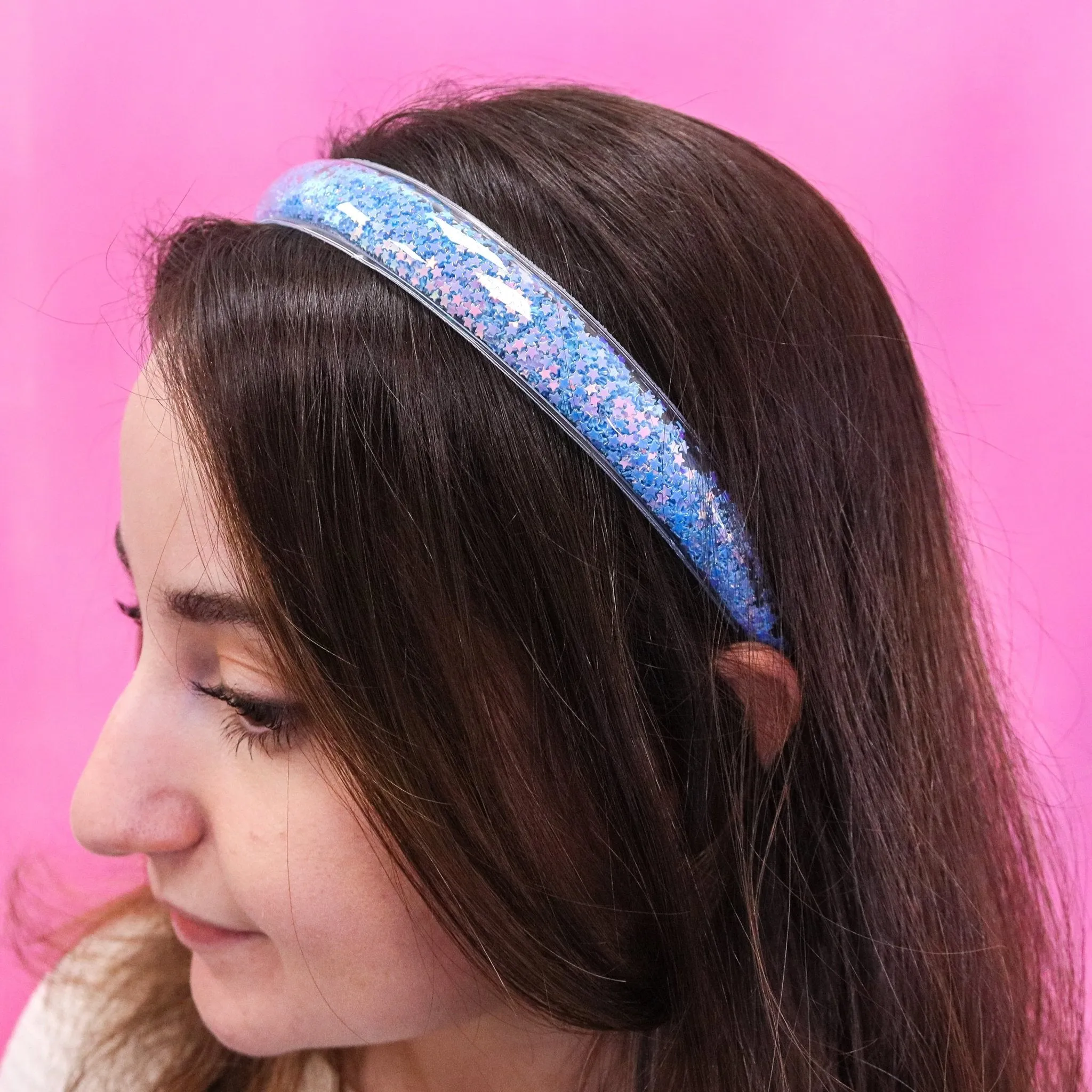 Shaker Glitter Headband