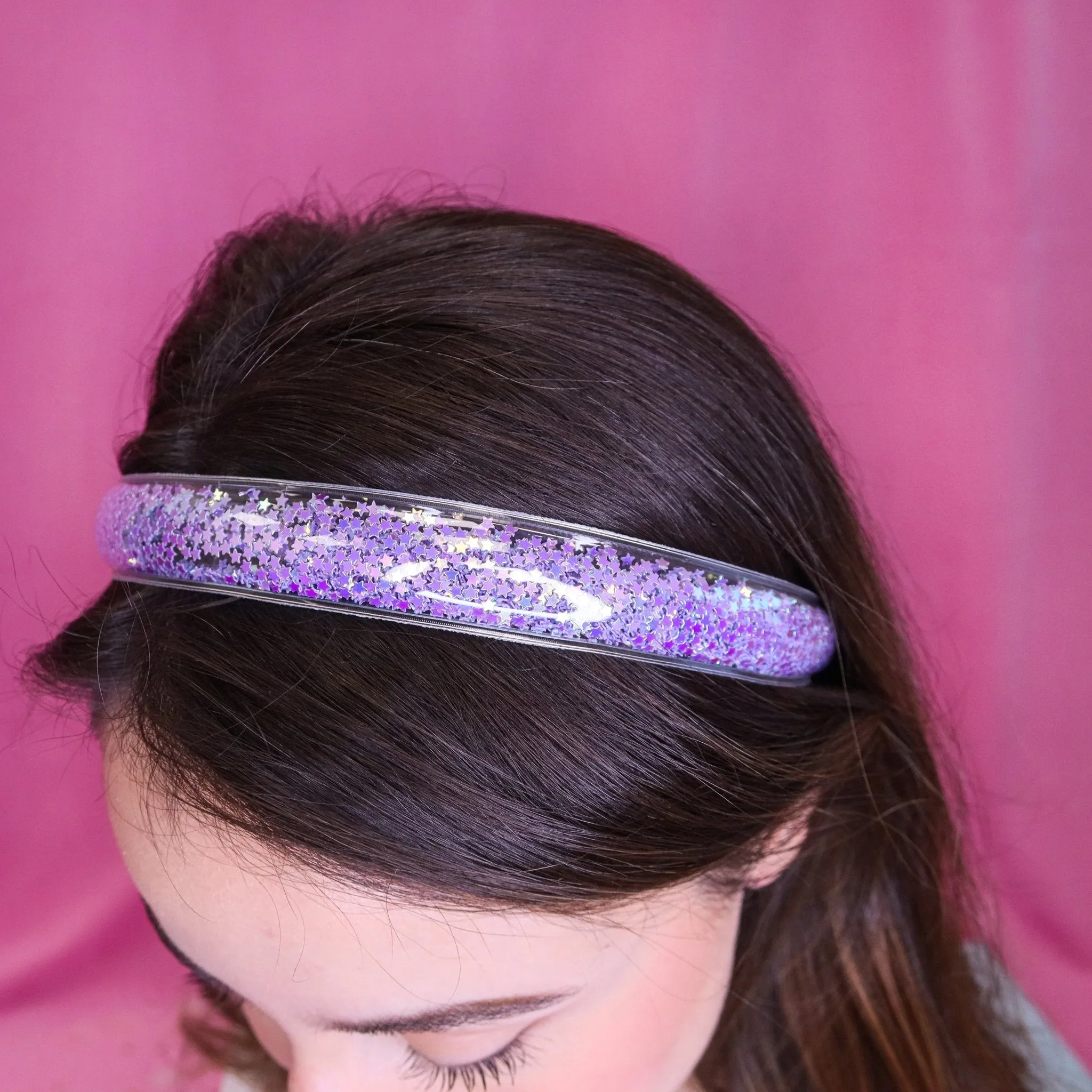 Shaker Glitter Headband