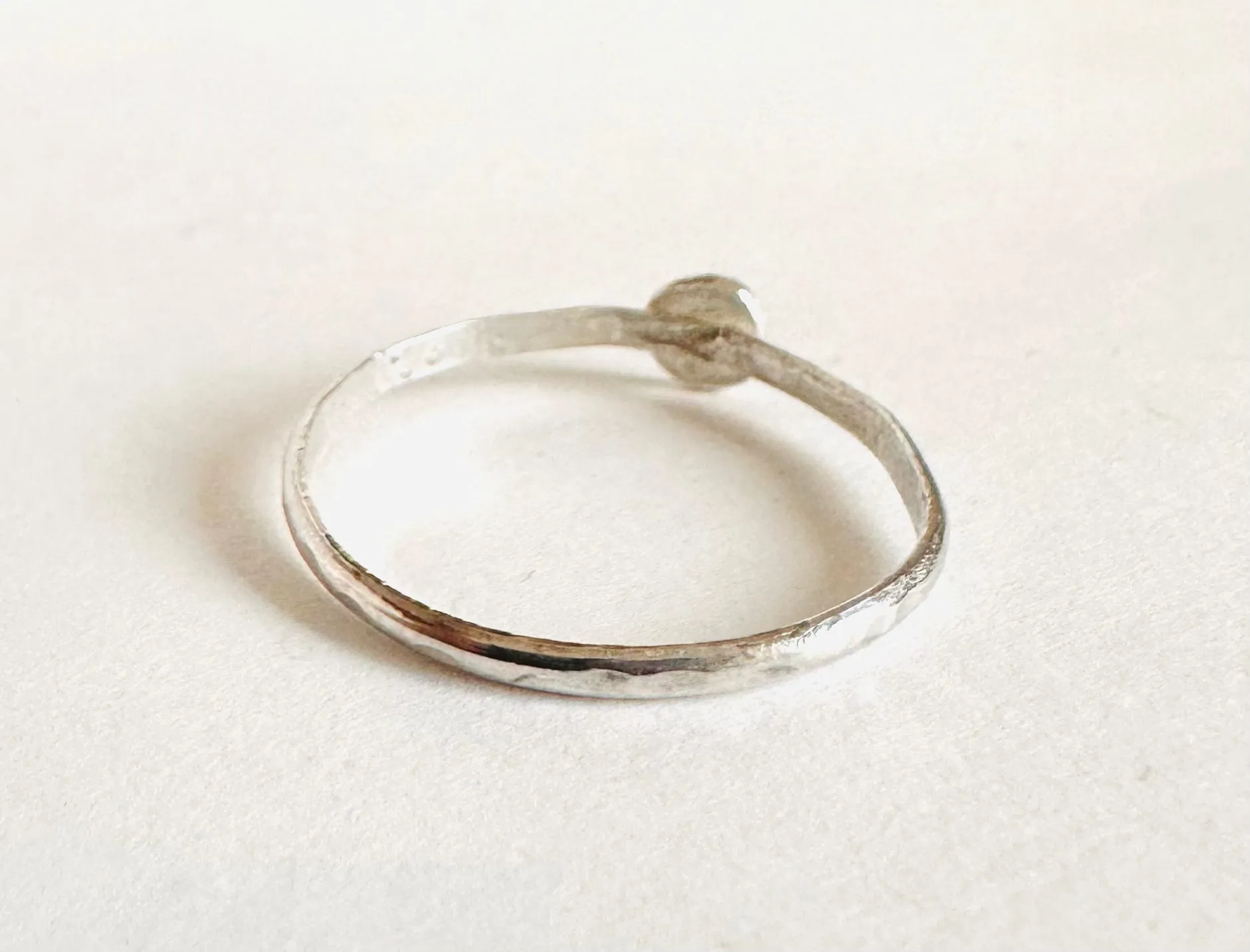 Silver Dot Ring