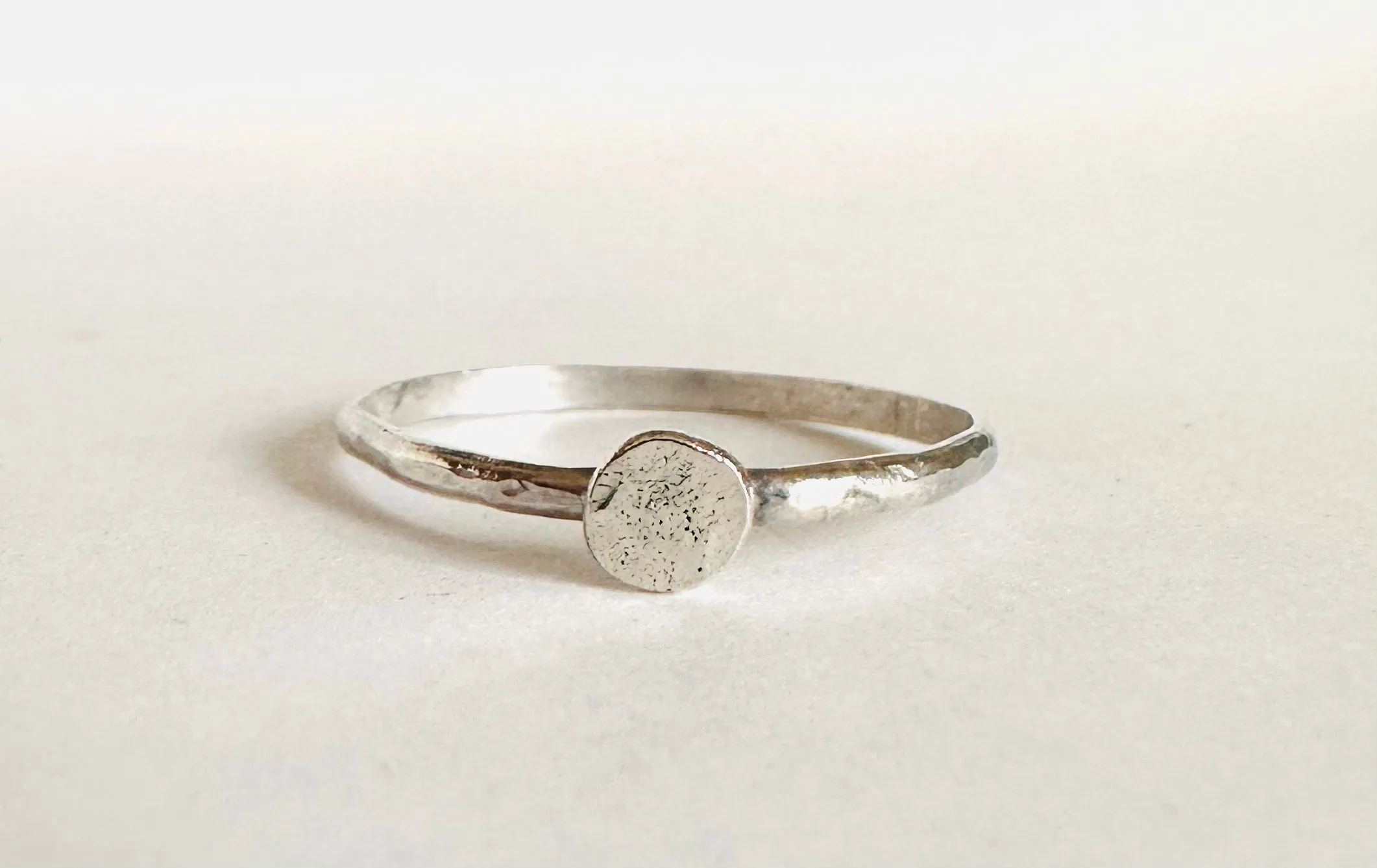 Silver Dot Ring