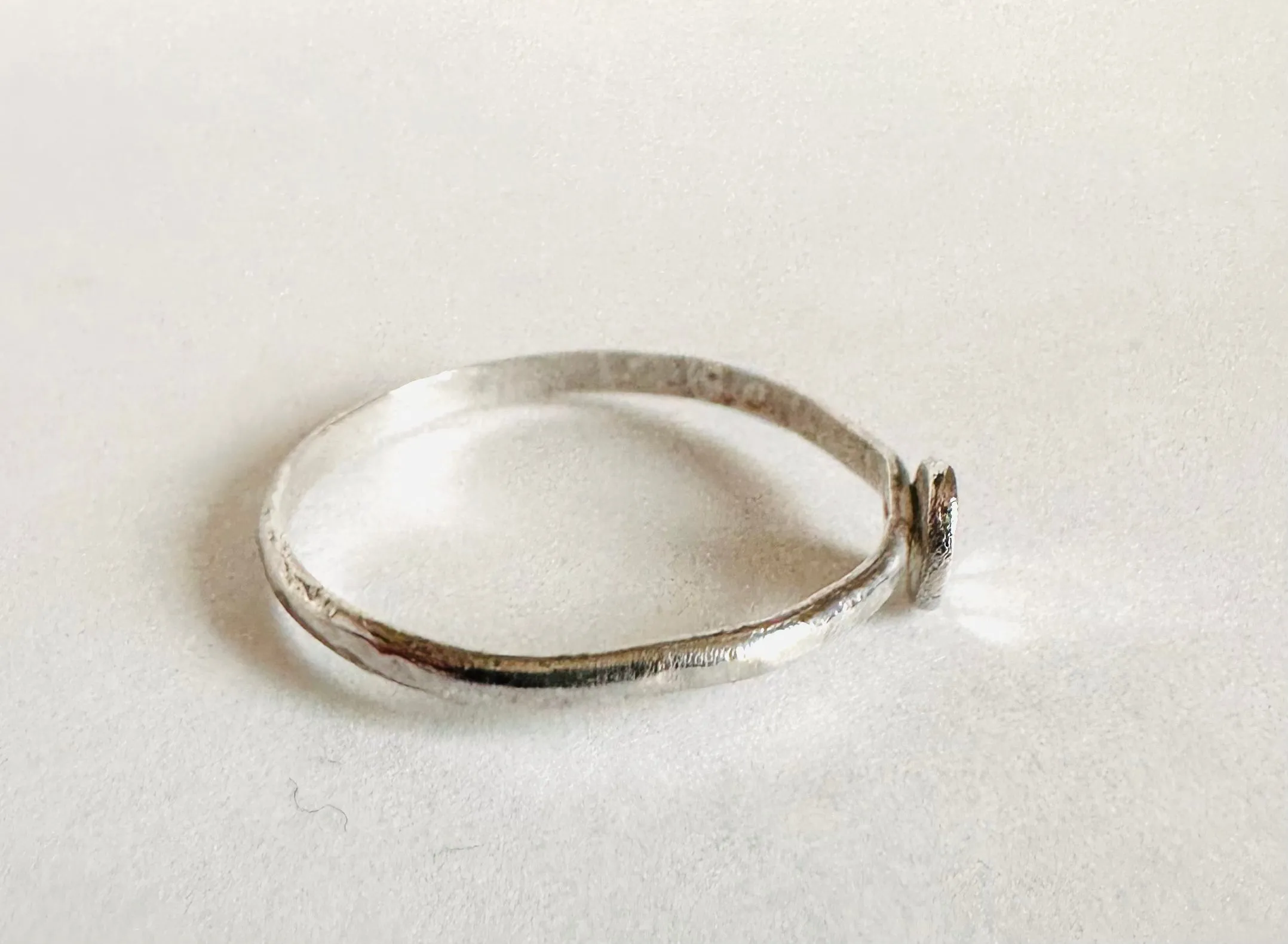 Silver Dot Ring