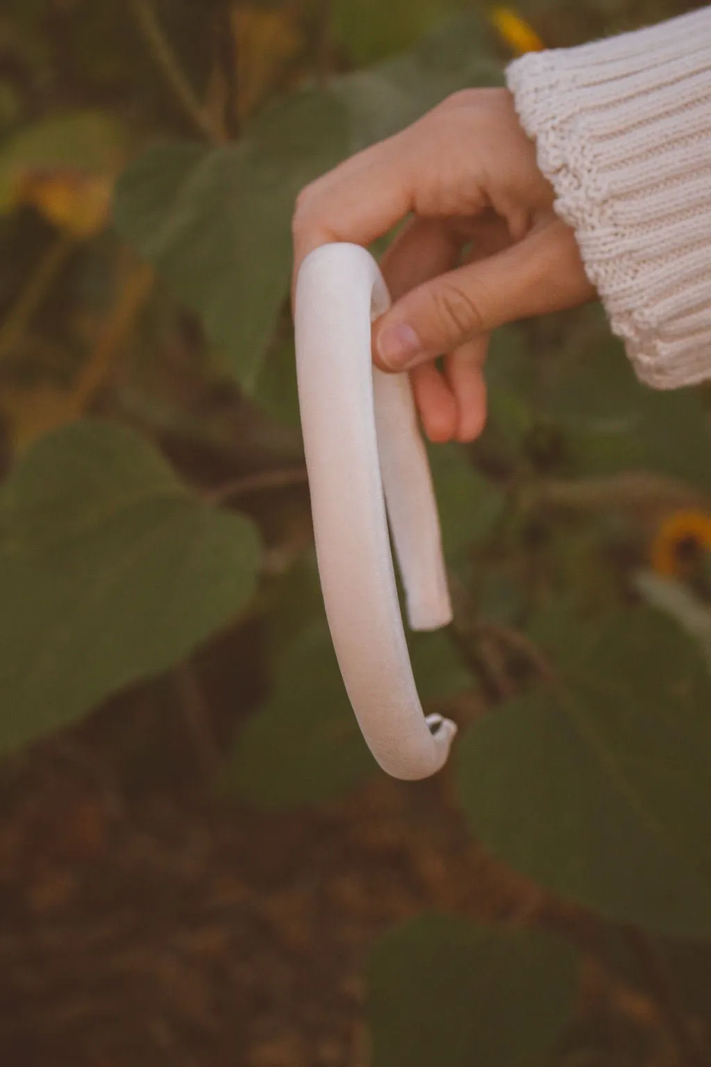 Slim Velvet Hard Headband