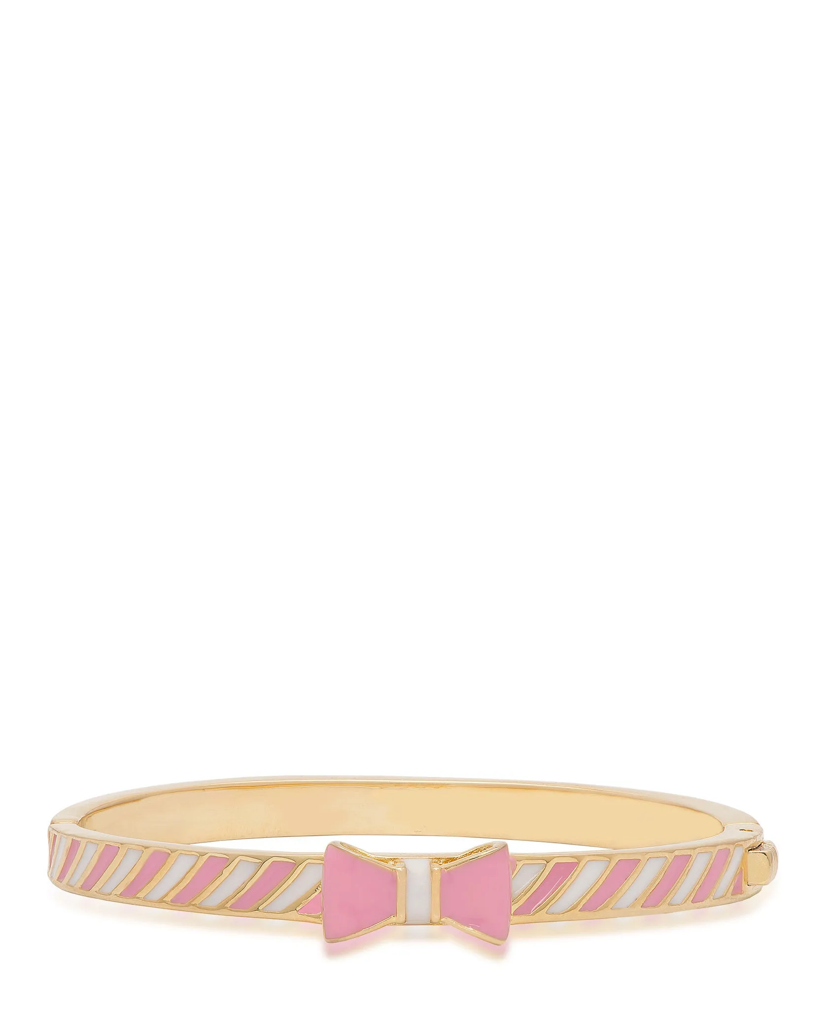 Striped Bow Bangle