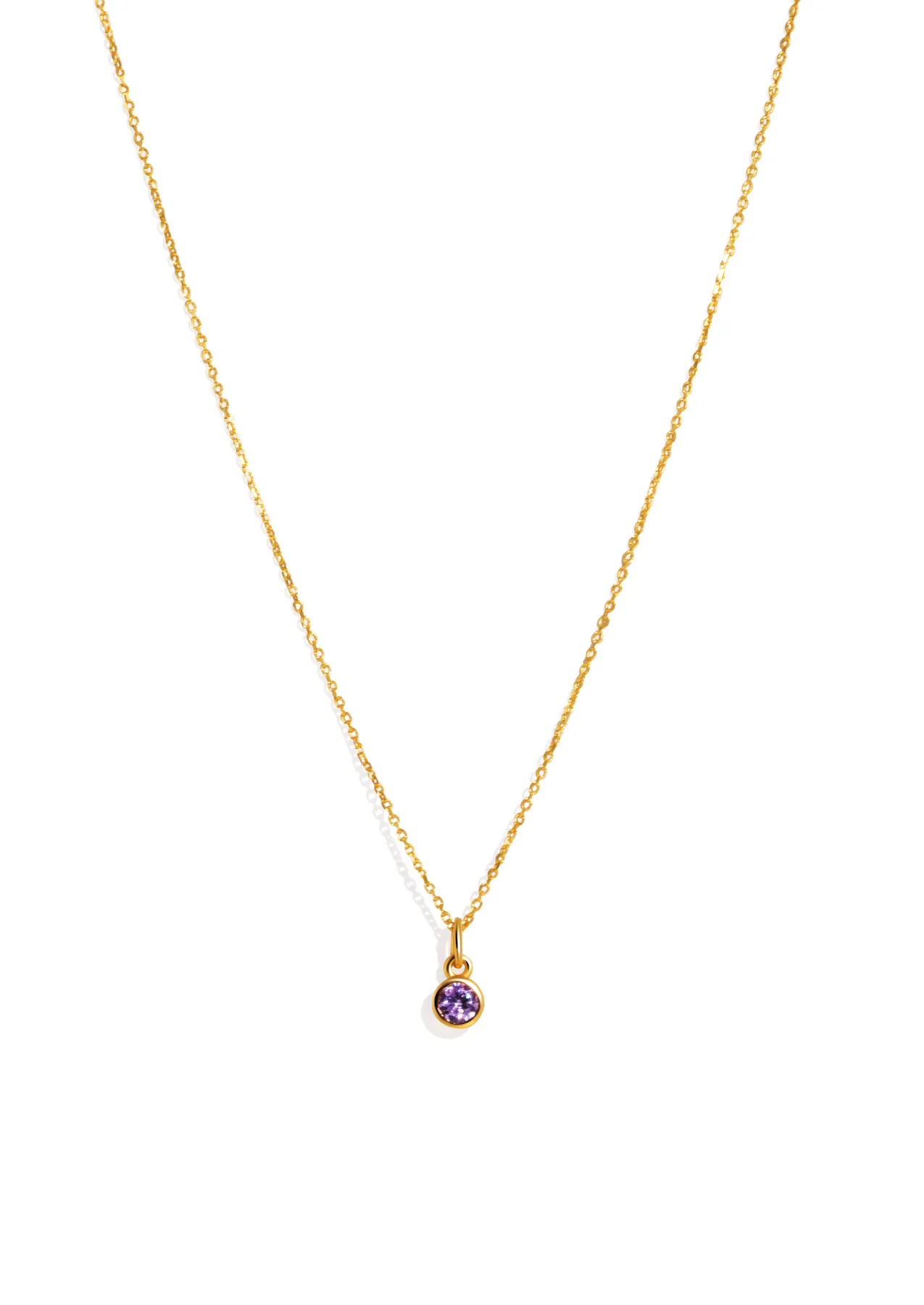 The Baby Fête Amethyst Gold Vermeil Pendant