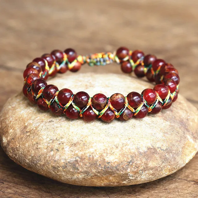 Tiger's Eye Beaded Bracelet