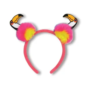 Toucan Pom-Pom Headband Each