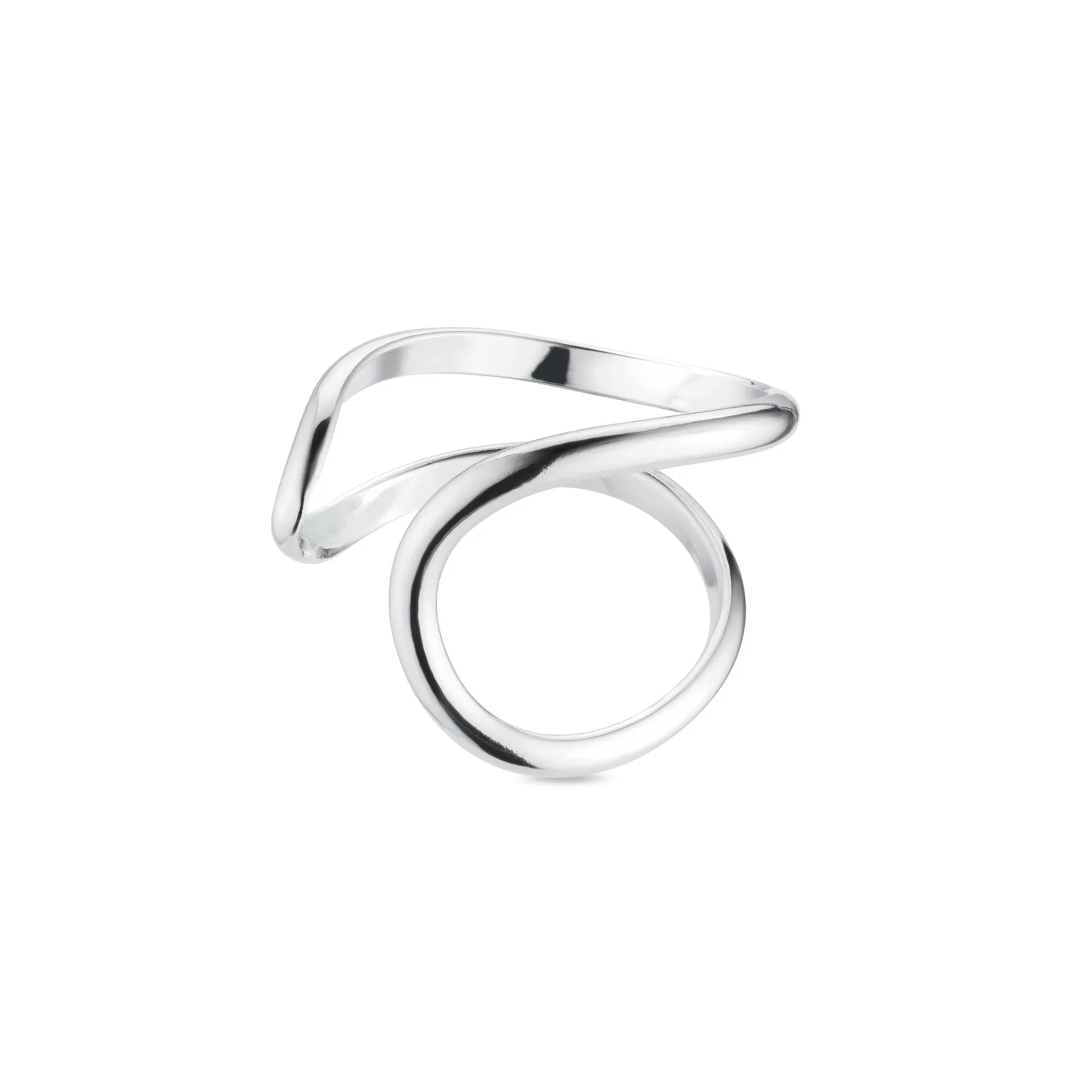 Wave Ring - Sterling Silver