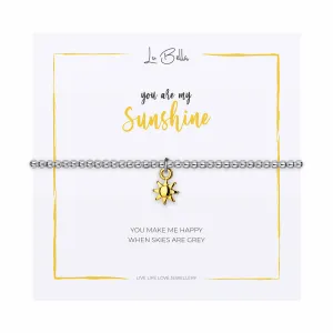 You Are My Sunshine Sentiments Friendship Bracelet